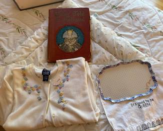 Vtg Sweaters, Trays 