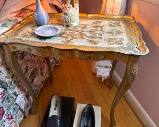 Vintage Florentine Plastic Table 