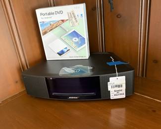 Portable DVD,  Bose Wave Music System IV