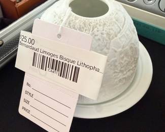 Bernardaud Limoges Bisque Litho