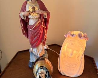 Religious Figurine, Religious Lamp 