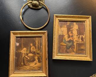 Vtg Framed Prints 
