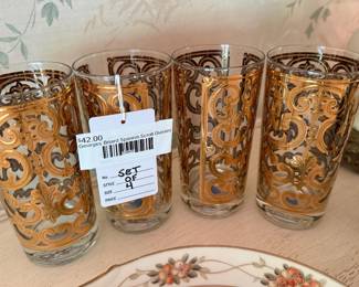 George Briard Spanish Scroll Glasses 