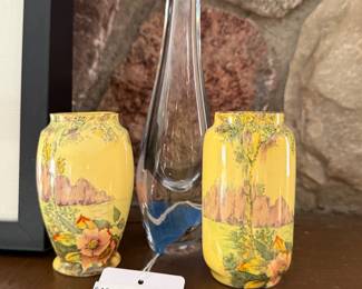 Orrefors Nils Landberg Vase 