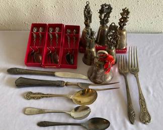Silver Plated Nickel Silver Spoon