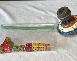 Vintage Dice Top