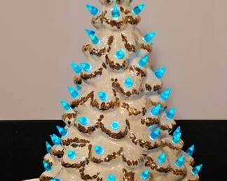 Vintage Ceramic Christmas Tree