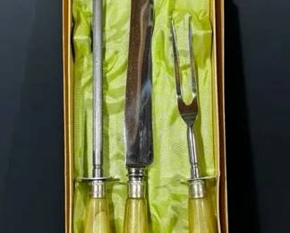 Vintage Carving Set