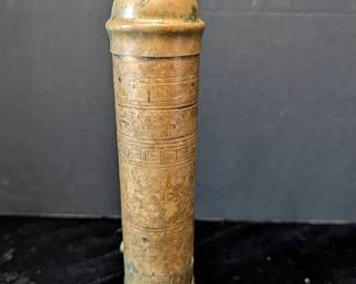Vintage Atlas Brass Pepper MillGreece