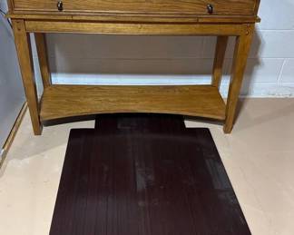 Table Desk Floor Mat