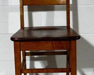 Solid Wood Desk Chair