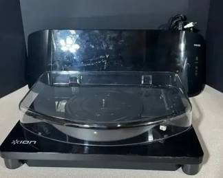 Ion Turntable Record Player Speaker