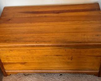 Vintage Solid Wooden Storage Chest