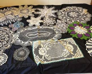 Hand Made Crocheted Doilies