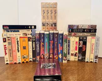 VHS Movies Including Disney More
