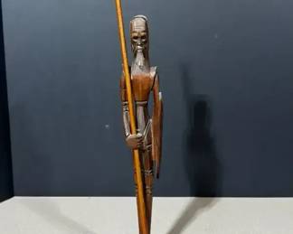 Vintage Wooden Spanish Sculpture