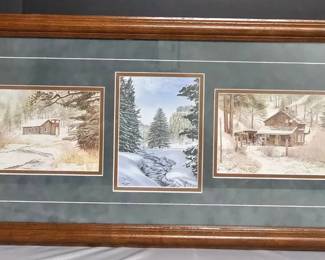 Snowy Sanctuary, Americas Holiday Tree, Warm Retreat by Jon Crane