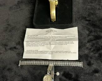 White Diamonds Elizabeth Taylor Watch