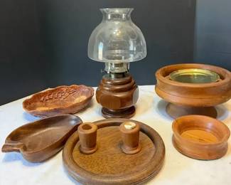 Wood Kerosene Lantern More