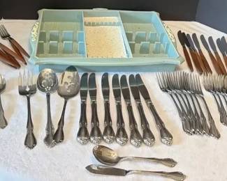 Two Types Of Vintage Flatware
