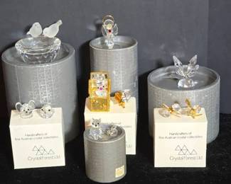 Swarovski Crystal Forest Decorative Crystals
