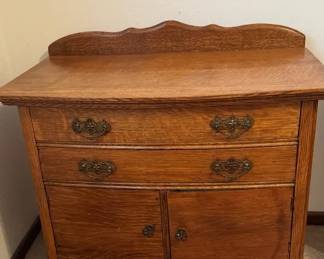 Vintage Side Board Hutch