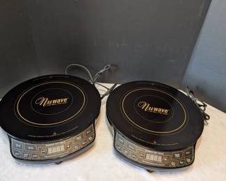 Two NuWave Cooking Tops