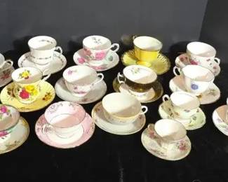 Tea Cups Saucers