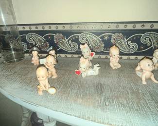 MID-CENTURY LEFTON KEWPIE FIGURES COLLECTION!