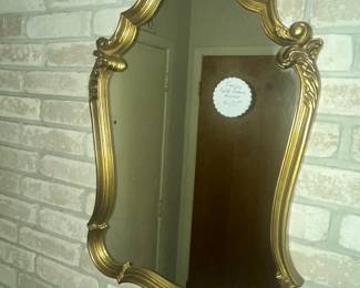 GOLD FRAME MIRROR