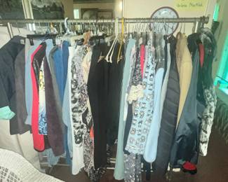 RACK OF FINE WOMEN'S CLOTHING