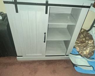 SLIDING BARN DOOR CABINET