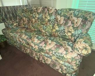 BEAUTIFUL TAPESTRY RECLINING SOFA!