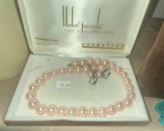 VINTAGE SPANISH "HOBE' PEARLS" FROM NORDSTROM