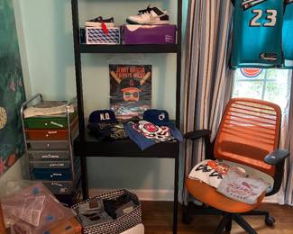 Shelf, Shoe Collection, Skateboard, Office Rolling Chair 