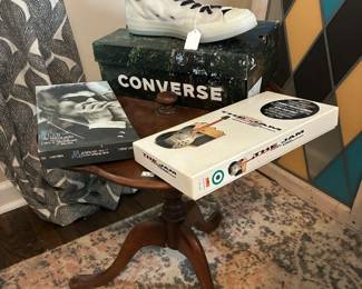Shoe Collection, Wooden Side Table
