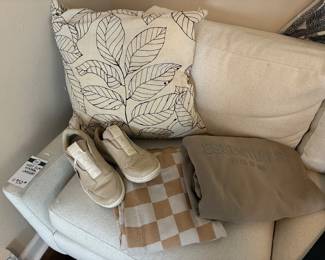 West Elm Neutral Loveseat