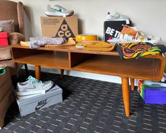 Shoe Collection, Wooden Accent Table