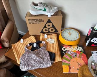 Clothing, Wall Clock, Shoe Collection