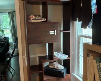 Wooden Shelf, Shoe Collection