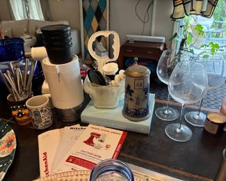 Wine Glasses, Misc Kitchenware