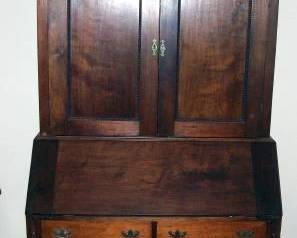 Ed Mathis Homemade Walnut Secretary