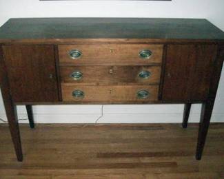 Ed Mathis Homemade Sideboard Chest
