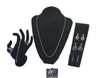 Lot 22: Blue Stone Jewelry Assortment