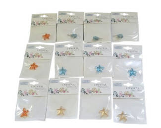 Lot 35: Crystal Passions Decorative Crystal Charms Assortment