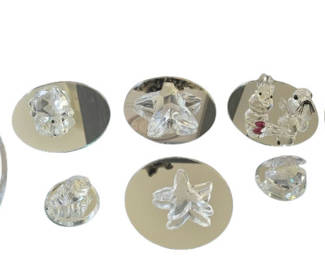 Lot 1: Swarovski Crystal Figurines and Decorative Pieces