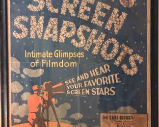 Framed Vintage Talking Screen Snapshots