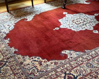 Beautiful Large Hand - Knotted Persian Style Wool Area Rug