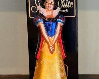 Christopher Radko Disney Snow White Christmas Ornament w/Box