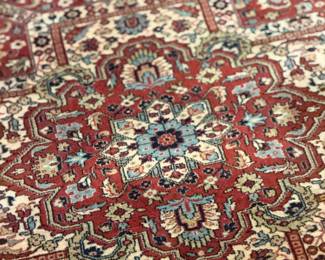 Large Hand - Knotted Turkish Keshan Style Area Rug Made in Turkey